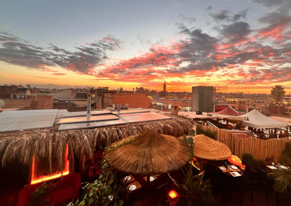 restaurant rooftop Marrakech